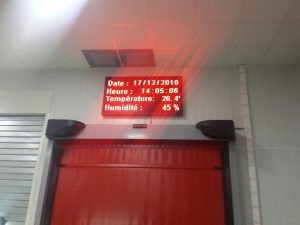 Panneau LED contrôlé par télécommande